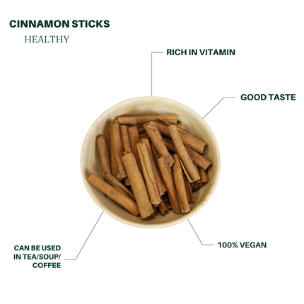 Premium Cassia Bark - Rich and Aromatic - Essential Cooking Spice - 8oz
