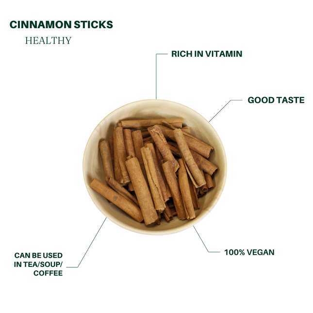 Premium Cassia Bark - Rich and Aromatic - Essential Cooking Spice - 8oz