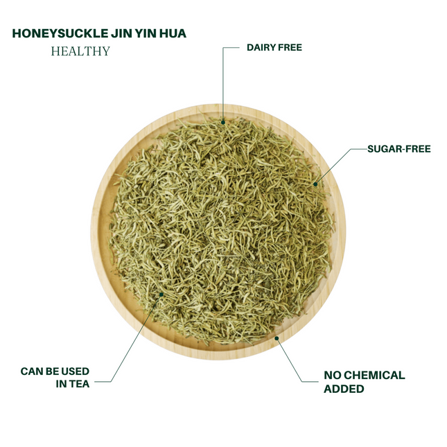 100% Natural Honeysuckle 8oz Jin Yin Hua 