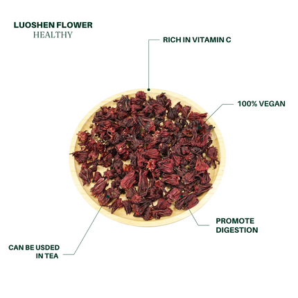 Hibisco (Flor de Jamaica) para infusión: limpia los vasos sanguíneos, embellece la piel y ayuda a adelgazar. 56g