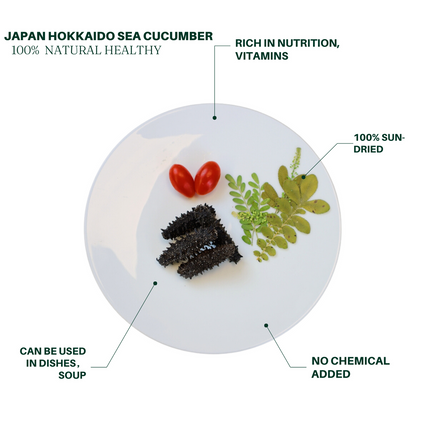 Premium Japan Hokkaido Sea Cucumber, Sea Cucumber, Rich in Protein