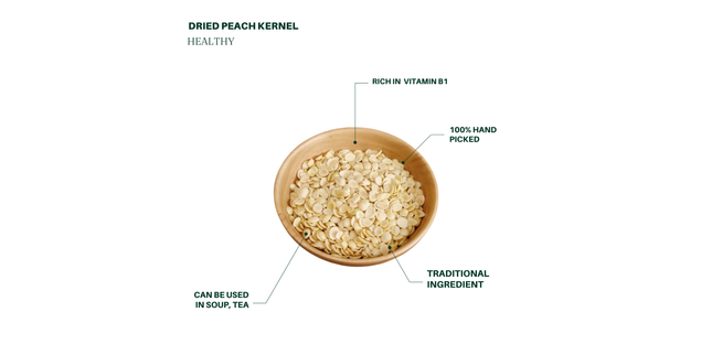 光桃仁去壳 药食同源养生干品 8 盎司