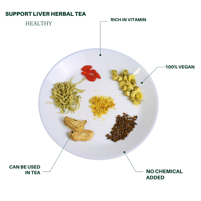 Liver-nourishing tea, 5 servings
