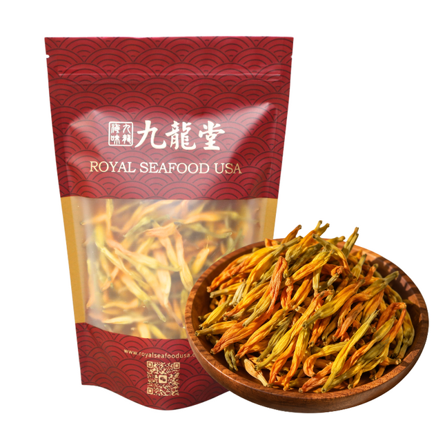 台湾黄花菜无熏硫 金针菜 干货煲汤食材