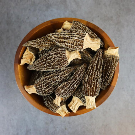 Large Dried Morels Mushroom 85g, Great for Soups, 100% All-Natural