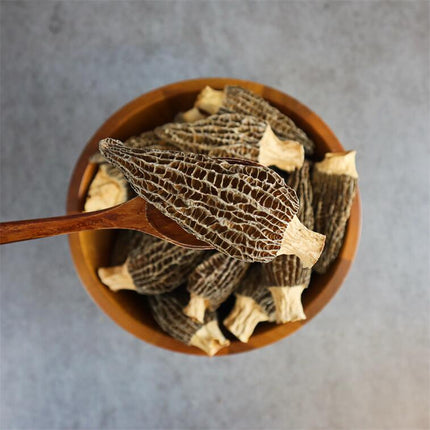 Large Dried Morels Mushroom 85g, Great for Soups, 100% All-Natural